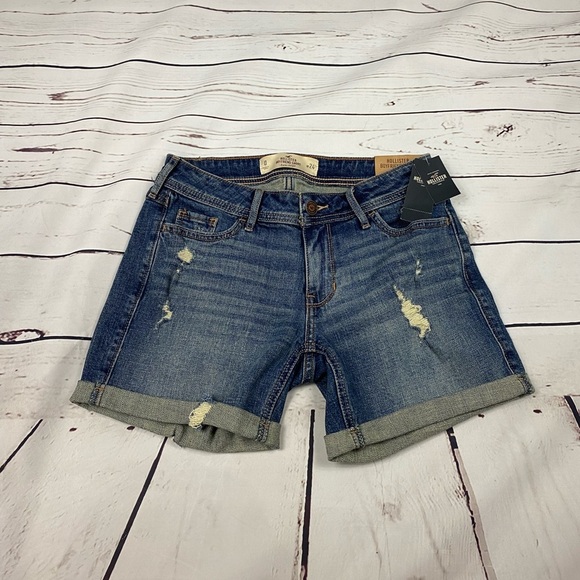Hollister Boyfriend Jean Shorts - Picture 1 of 9